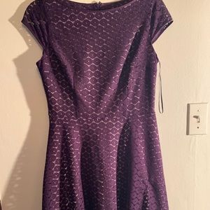 Lace Overlay Kasper Dress